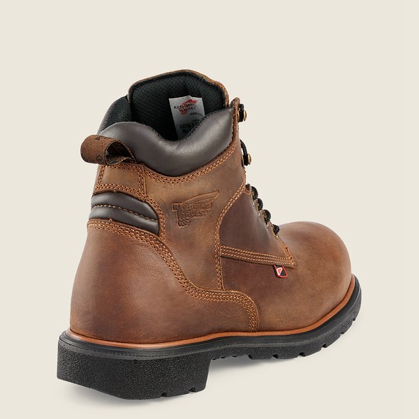 Safety Støvler Herre - Red Wing Dynaforce® - 6-Inch Toe - Brune - TLSEAM-580